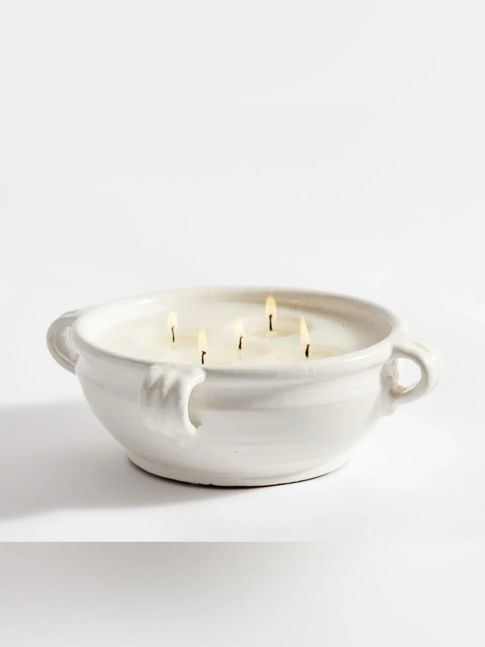 Pottery Barn Large Candle in Emery Scent Collection - Mediterranean Garden